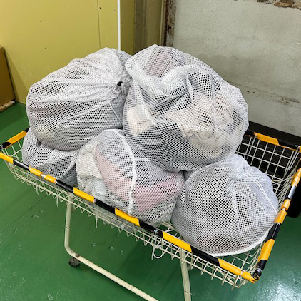 専用ランドリーバッグ