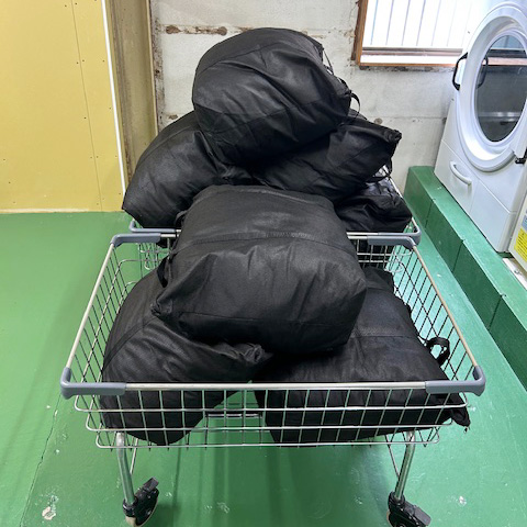 専用ランドリーバッグ